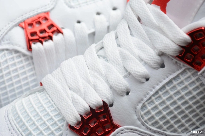 Rep TBK 4 Air Metallic Jordan Red CT8527-112 0719